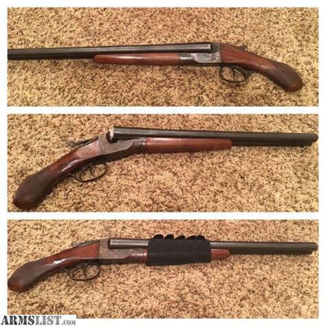 Armslist For Sale Double Barrel Sawed Off Fulton 12 Gauge Shotgun