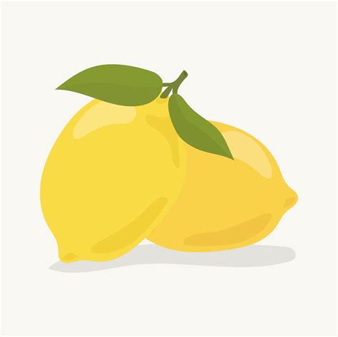 Hand Drawn Colorful Lemon Illustration Download Free Vectors Clipart