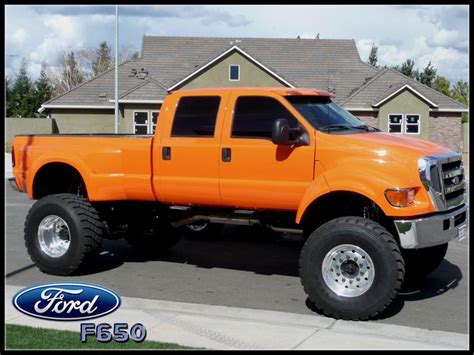 Ford F650 Crew Cab Used