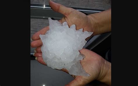Matts Weather Rapport Giant Hail In Argentina Not A World Record But