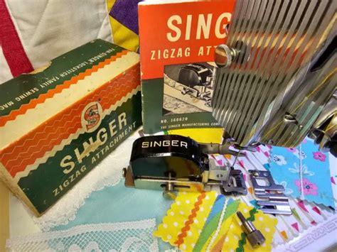 Vintage Singer Zigzag Attachment Featherweight Tested