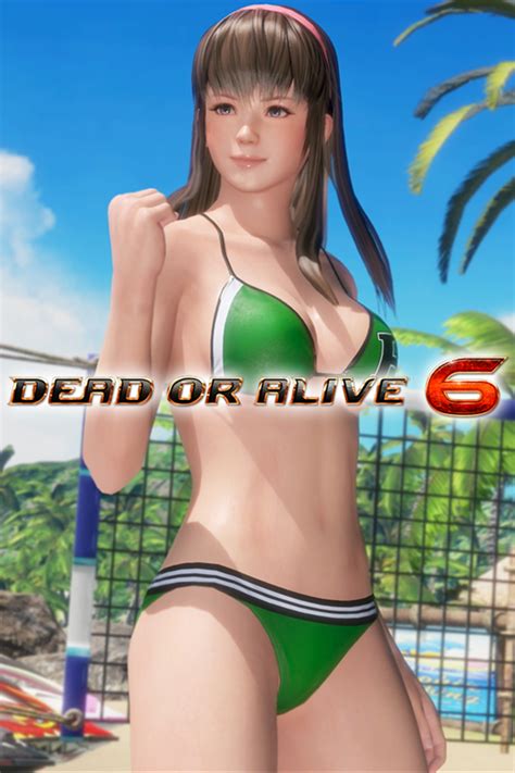 Dead Or Alive 6 Seaside Eden Costume Hitomi 2019 Xbox One Box Cover Art Mobygames