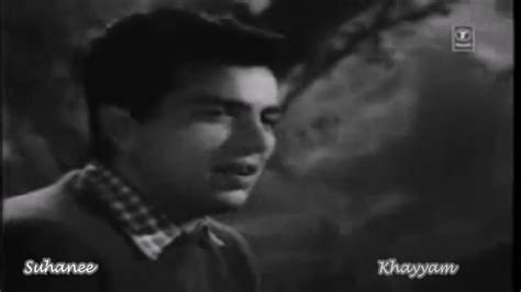 Jaane Kya Dhoondthi Rehthi Shola Aur Shabnam 1961 Youtube