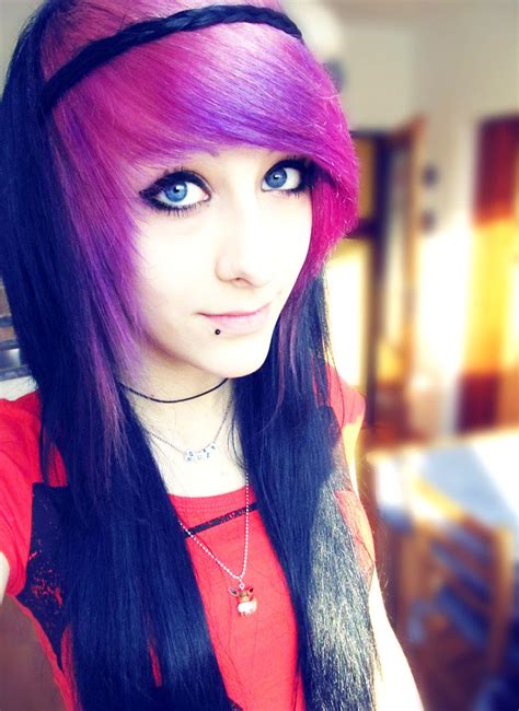 Suzy Silence In Pink By Suzysilence On Deviantart Emo Girl Hairstyles