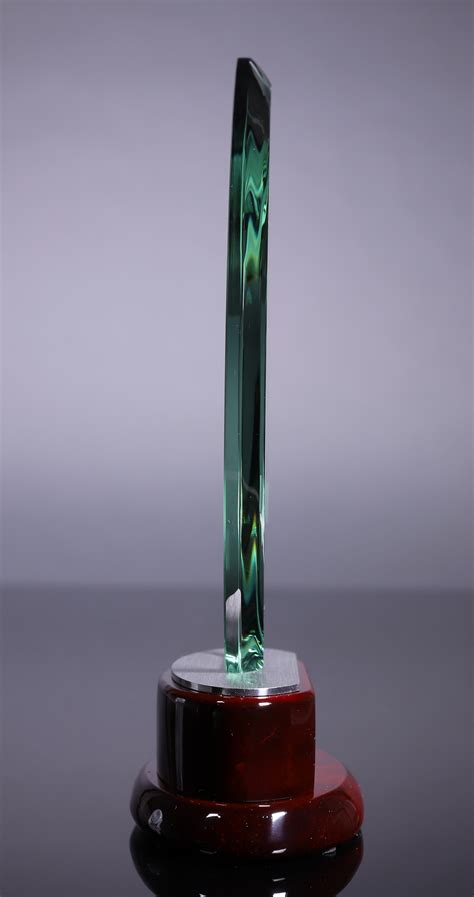 Jade Crystal Flame Award 925 Inch Trophy Depot
