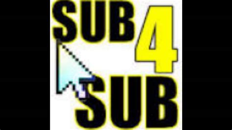 Sub 4 Sub Video Youtube
