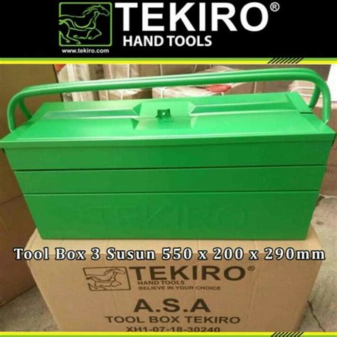 Jual Tool Box 3 Susun Tekiro Besi Shopee Indonesia