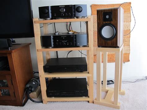 High End Audio Furniture The One Inch Rack Timbernation Llc