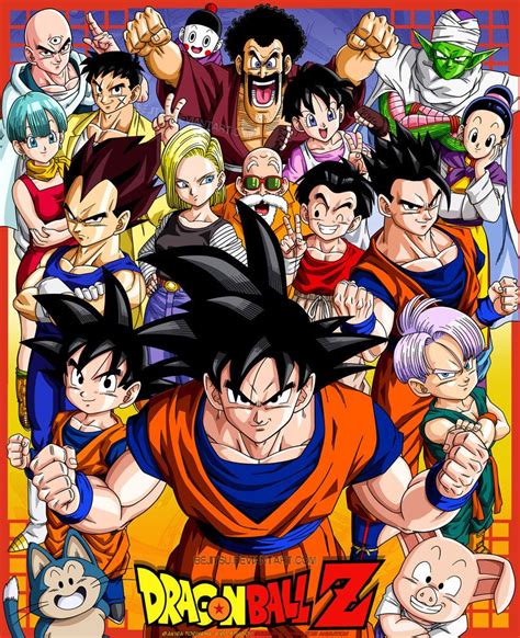 Goku And Friends By Bejitsu On Deviantart Dragon Ball Z Gt Dragon