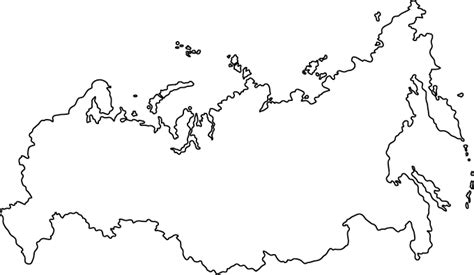 Blank Map Of Russia Devin Valera