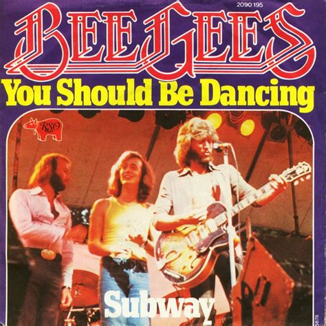 Cotes Vinyle You Should Be Dancing Par Bee Gees Galette Noire