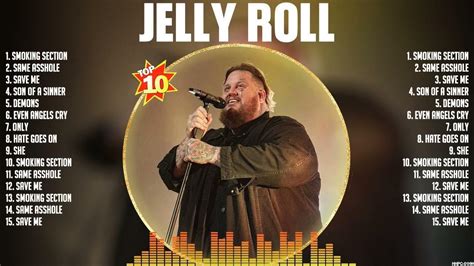 Jelly Roll Greatest Hits 2023 Music Mix Top 10 Hits Of All Time