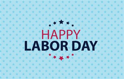 Happy Labor Day Poster Vector Illustration 4561965 Vector Art At Vecteezy