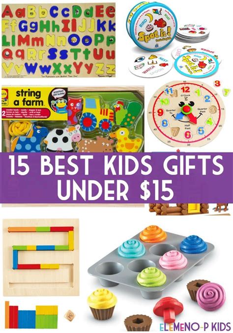 If you need christmas gift ideas for mom, dad, family, friends or coworkers we've got 49 great ones that are all priced at under $15. 15 Best Kids Gifts Under $15 - eLeMeNO-P Kids | Best kids ...
