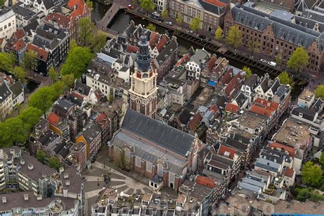 Hollandluchtfoto Amsterdam Zuiderkerk
