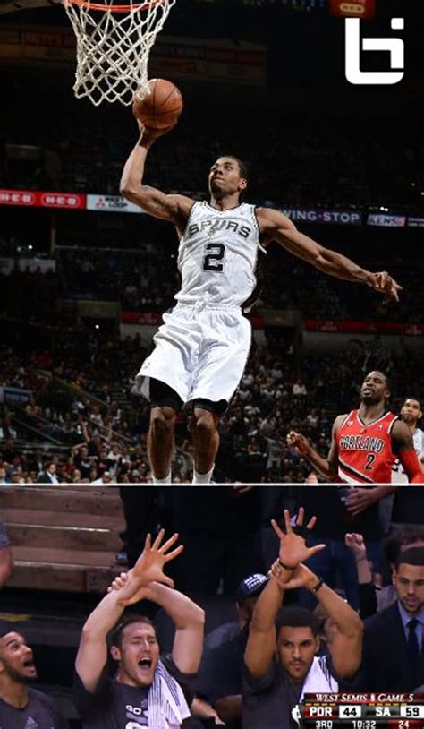 Find the perfect kawhi leonard dunk stock photos and editorial news pictures from getty images. Kawhi Leonard 22 points, 5 steals & 1 impressive dunk - Ballislife.com