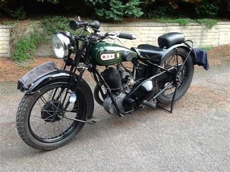 Very Collectable Bsa H30 8 Deluxe Sloper For Sale 1930 Classic