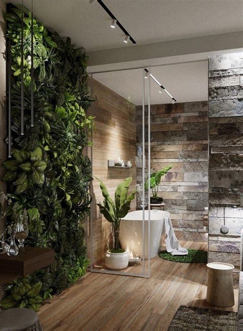 30 Nature Inspired Bathroom Ideas