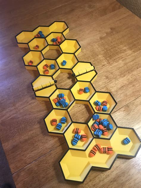 Busy Bee Board Game By Actualsize Download Free Stl Model