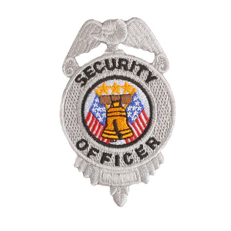 Heros Pride Embroidered Eagle Security Officer Patch
