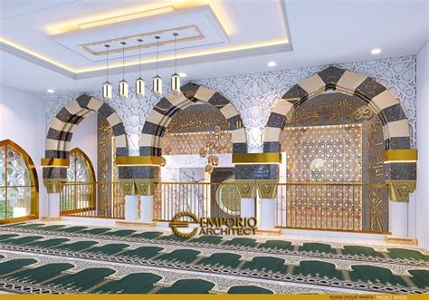 Desain Area Wudhu Pria Masjid Al Jihad Style Modern 3 Lantai Di