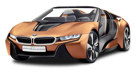 Download Orange Bmw I8 Spyder Car Png Image For Free