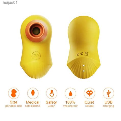 Cute Vagina Stimulator 7 Mode Clitoris Nipple Sucking Pump Vibrator Waterproof Oral Sucker Adult