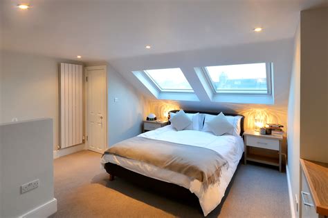 Upper Level Of Split Loft Conversion Attic Loft Bedroom Attic Bedroom