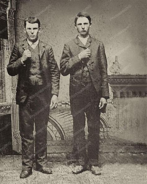 Jesse James And Frank James Vintage 1872 8x10 Reprint Of An Old Photo Old West Outlaws History