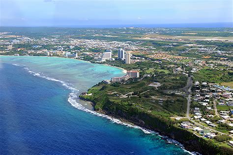 Guam Tumon Bay Aerial Travelworld International Magazine