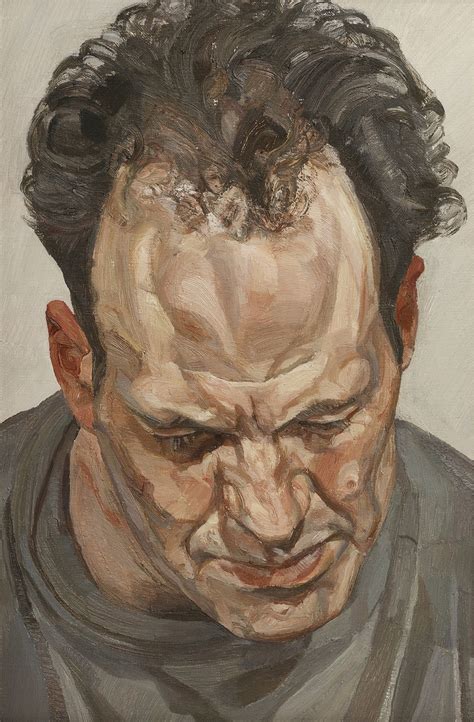 Portrait Of The Artist Lucian Freuds Frank Auerbach