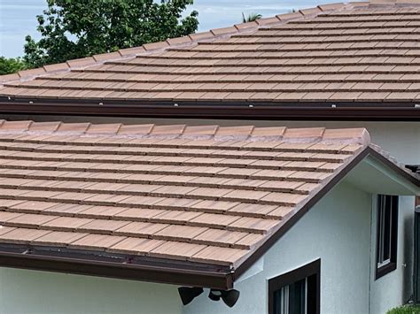 Roof Repairs And New Roofs In Miami Blended Concrete Roof Tile