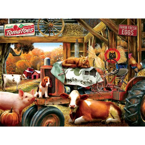 Barn House Meeting 1000 Piece Jigsaw Puzzle Spilsbury