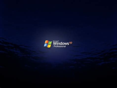 Free Download Computers Windows Xp Pro Dark Water Ipad Iphone Hd
