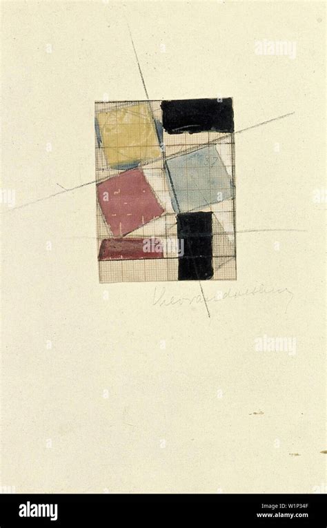 Theo Van Doesburg Composition Study 1930 Stock Photo Alamy