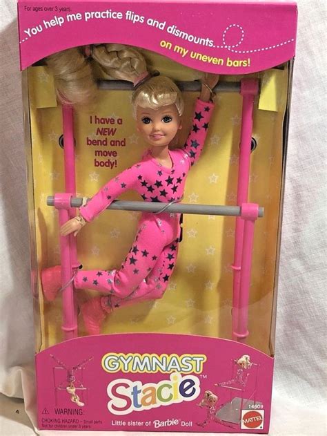 バービー Gymnast Stacie， Little Sister Of Barbie バービー ， Mattel マテル社 14609 ドール 人形 フィギュア 81202896