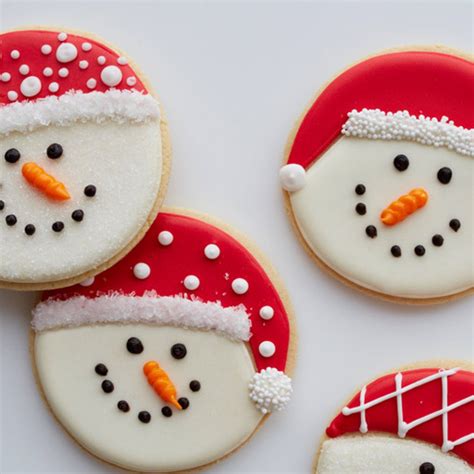 How To Decorate Snowman Cookies Christmas Cookies Decorated