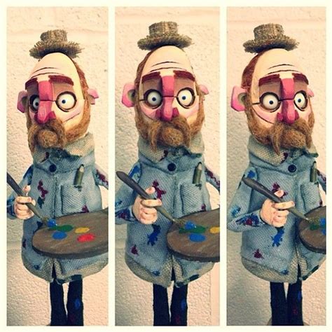 Andrew Pasquale Bell On Behance Stop Motion Character Design Puppet