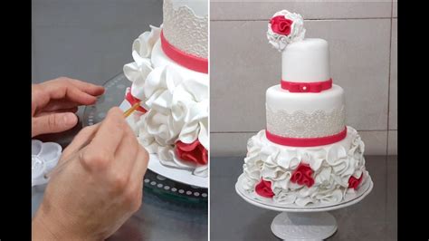 How To Decorate A Fondant Wedding Cake