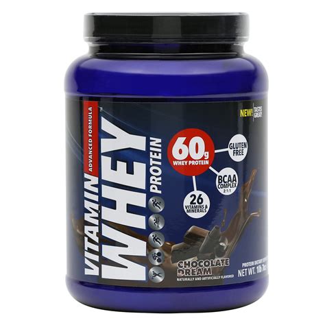 Vitamin Whey Protein Chocolate Dream 16 Lbs