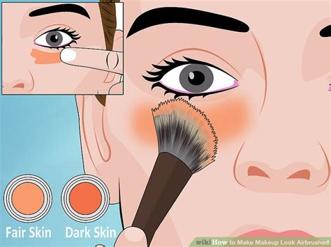 How To Make Makeup Look Airbrushed 9 Steps With Pictures