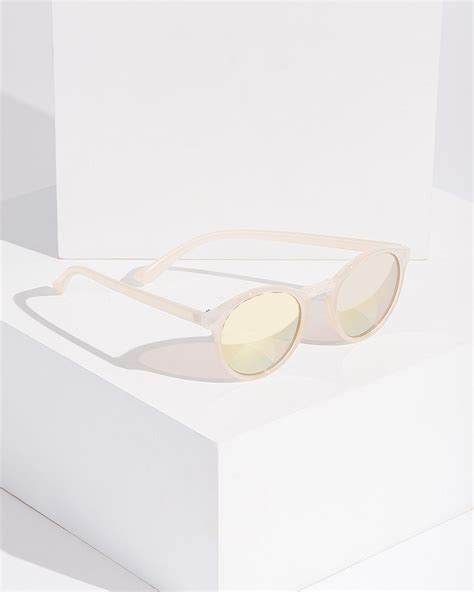 Ivory Round Sunglasses Colette By Colette Hayman