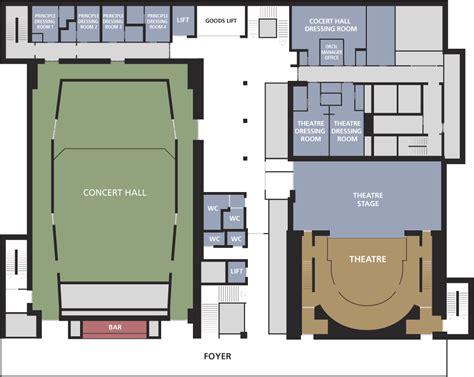 Floor Plans Guildhall School Of Music And Drama Louis