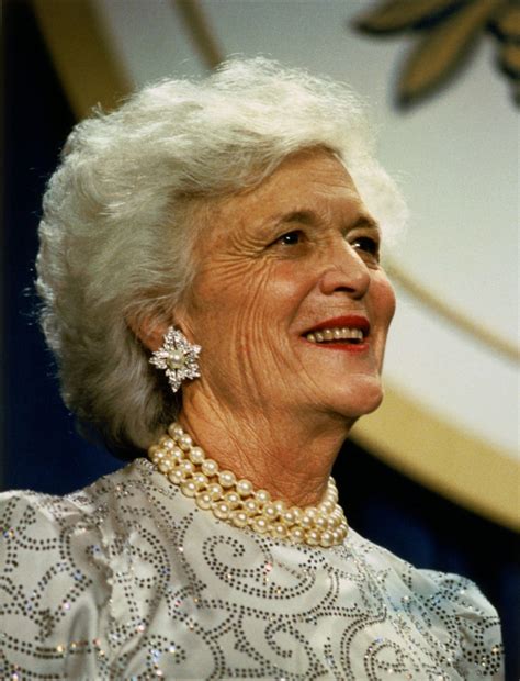 Barbara Bush Portrait Presidential History