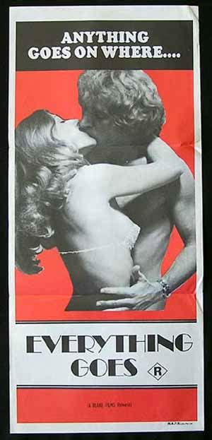 everything goes 70s original sexploitation poster