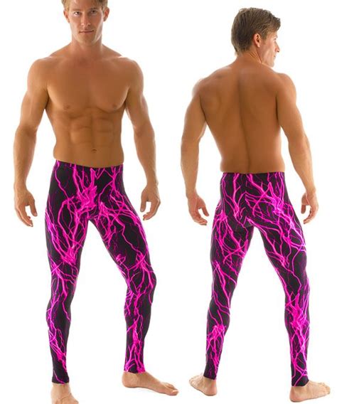 leggings tights in hot pink lightning pink lightning and hot pink