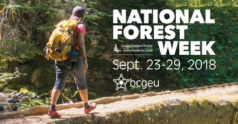 Bcgeu Celebrates National Forest Week Sept 23 29 2018 Bcgeu
