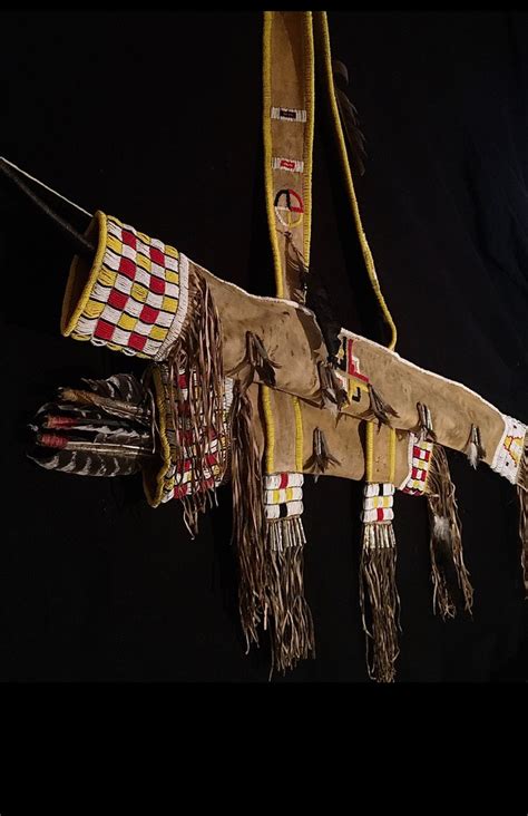 Custom Lakota Bow And Arrow Quiver Set Bow Cases Bow Quiver Bows