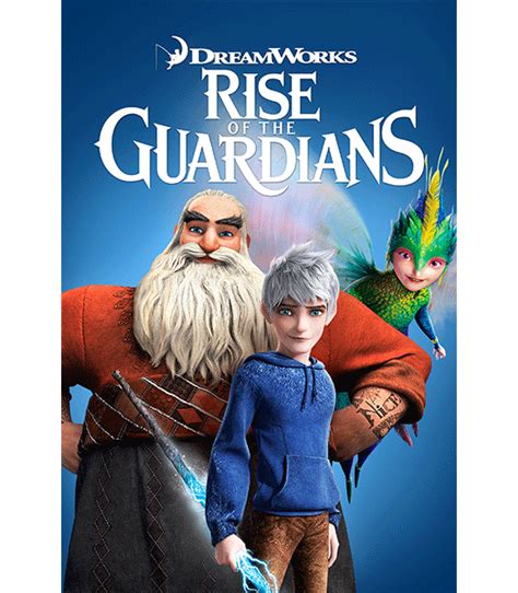 Rise Of The Guardians Dvd Dreamworks Easter Bunny Santa Jack Frost