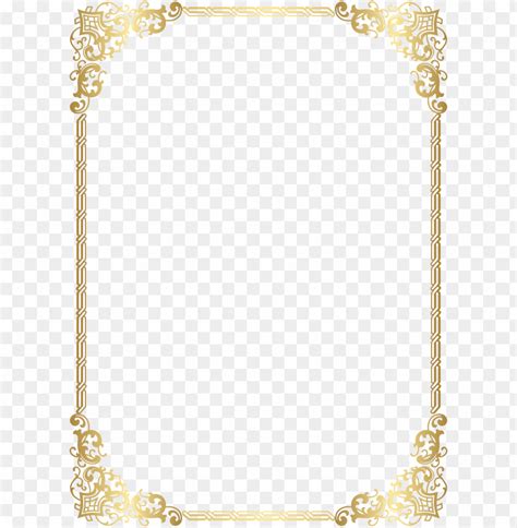 Gold Funeral Frame Png Blogs